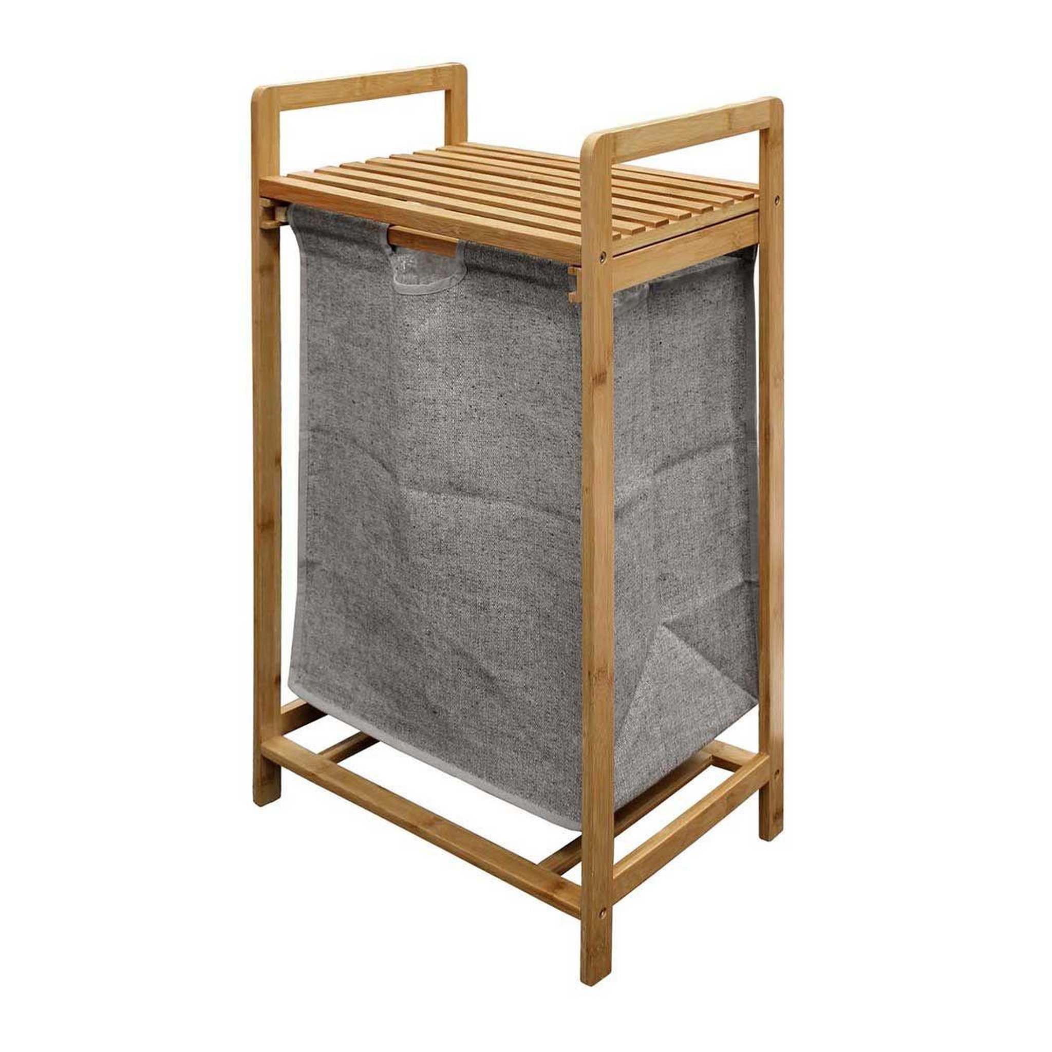 Douceur d'Intérieur Meuble à linge 1 panier  tao  76cm naturel