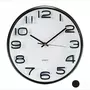  Horloge Murale verre Verre Plastique (33 x 5 x 33 cm)
