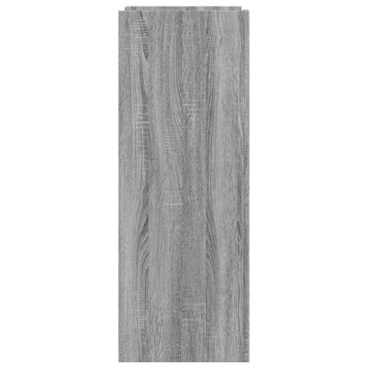 VIDAXL Armoire à chaussures sonoma gris 52x37,5x100 cm