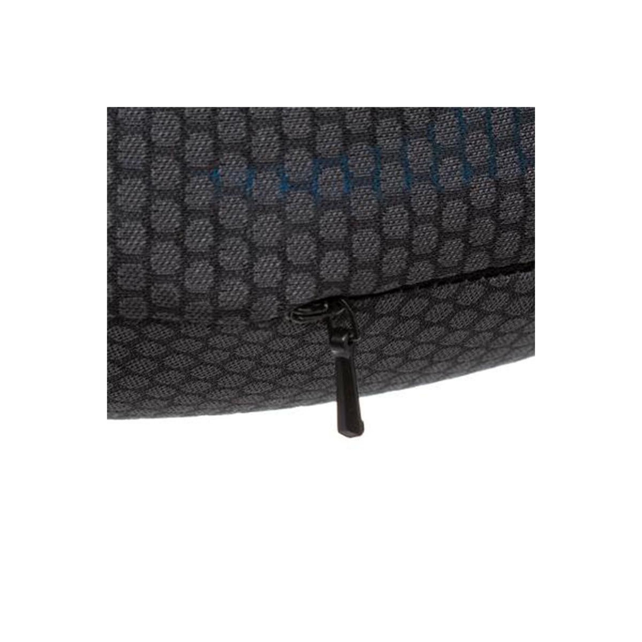 Voir la diapositive 3 : FIVE Coussin de nuque mémoire de forme  gel  30cm bleu
