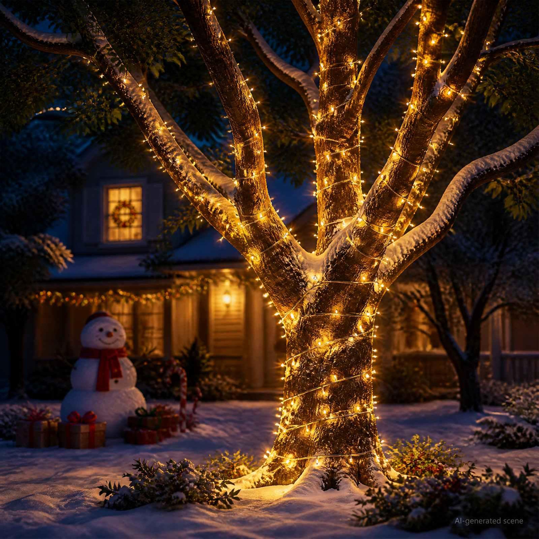 Voir la diapositive 4 : VIDAXL Guirlande lumineuse de Noël bicolore 2000 LED Multicolore 200 m