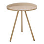 Voir la diapositive 1 : Paris Prix Table d'Appoint Design  Morrison  48cm Ivoire