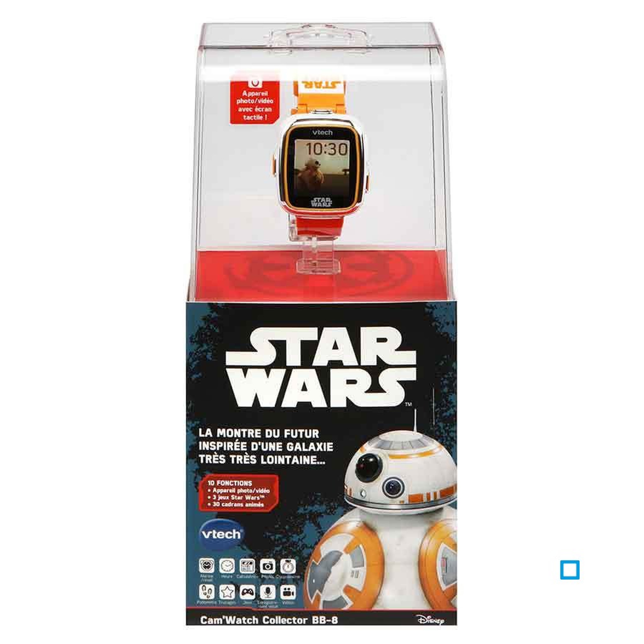 Voir la diapositive 3 : VTECH Cam'watch Collector Bb8 - Star Wars