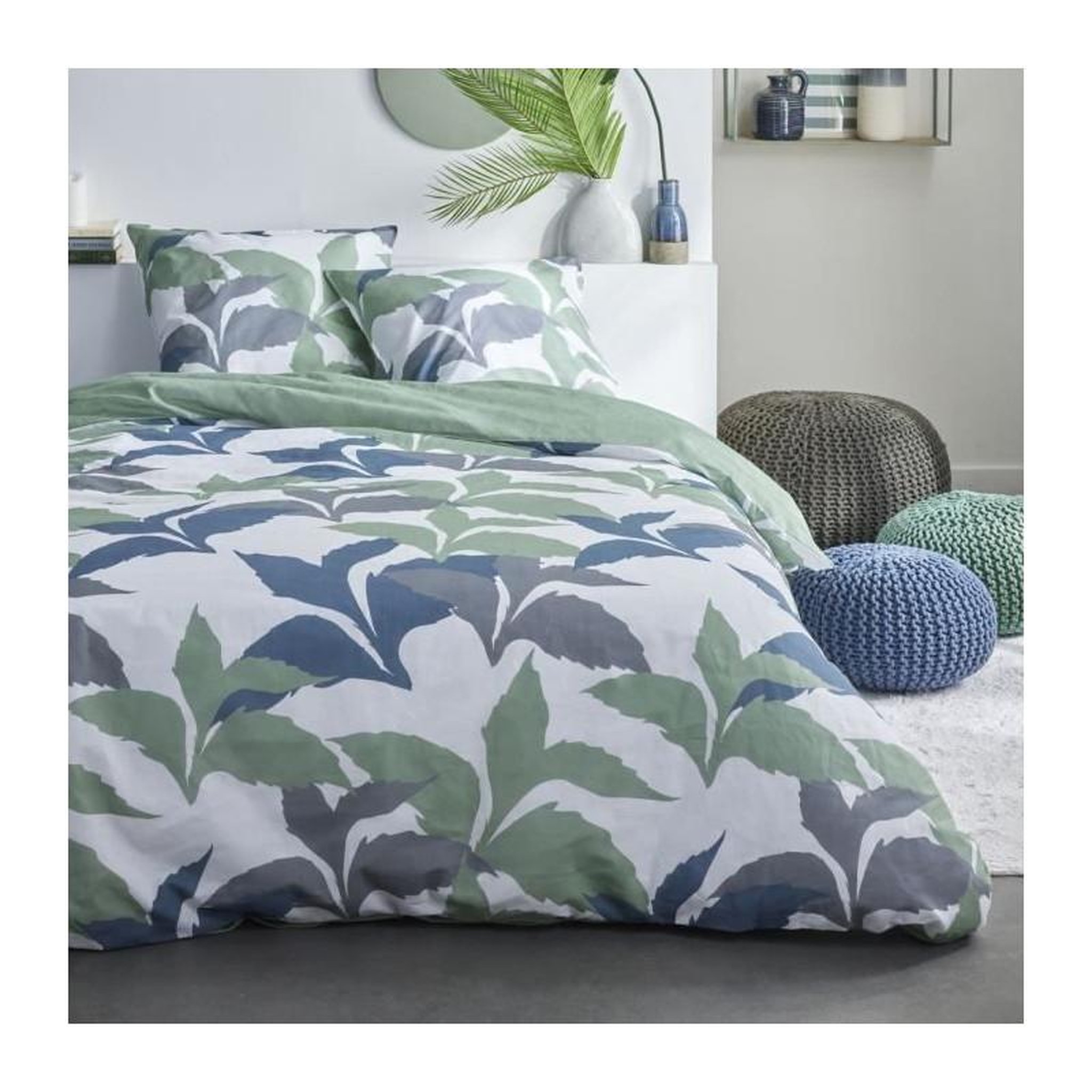 Voir la diapositive 1 : Today Parure de lit 2 personnes - TODAY - Sunshine 16.22 - 220 x 240 cm - 100% Coton imprimé
