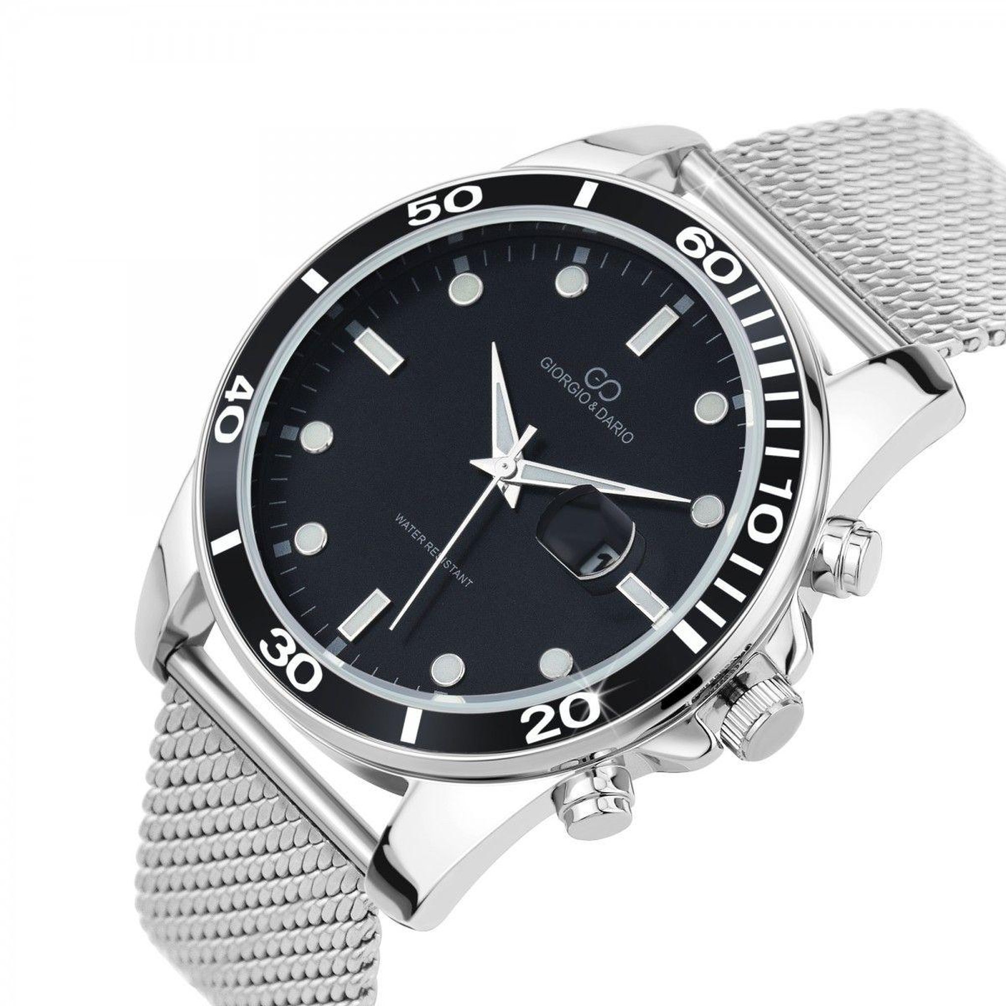 Voir la diapositive 3 : SC CRYSTAL Montre homme quartz SC Crystal