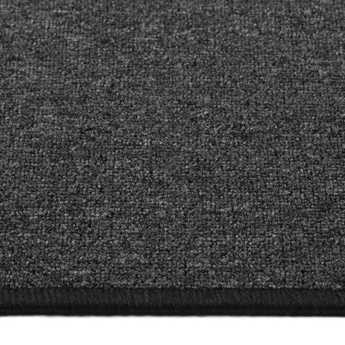 VIDAXL Tapis de couloir Anthracite 80x250 cm