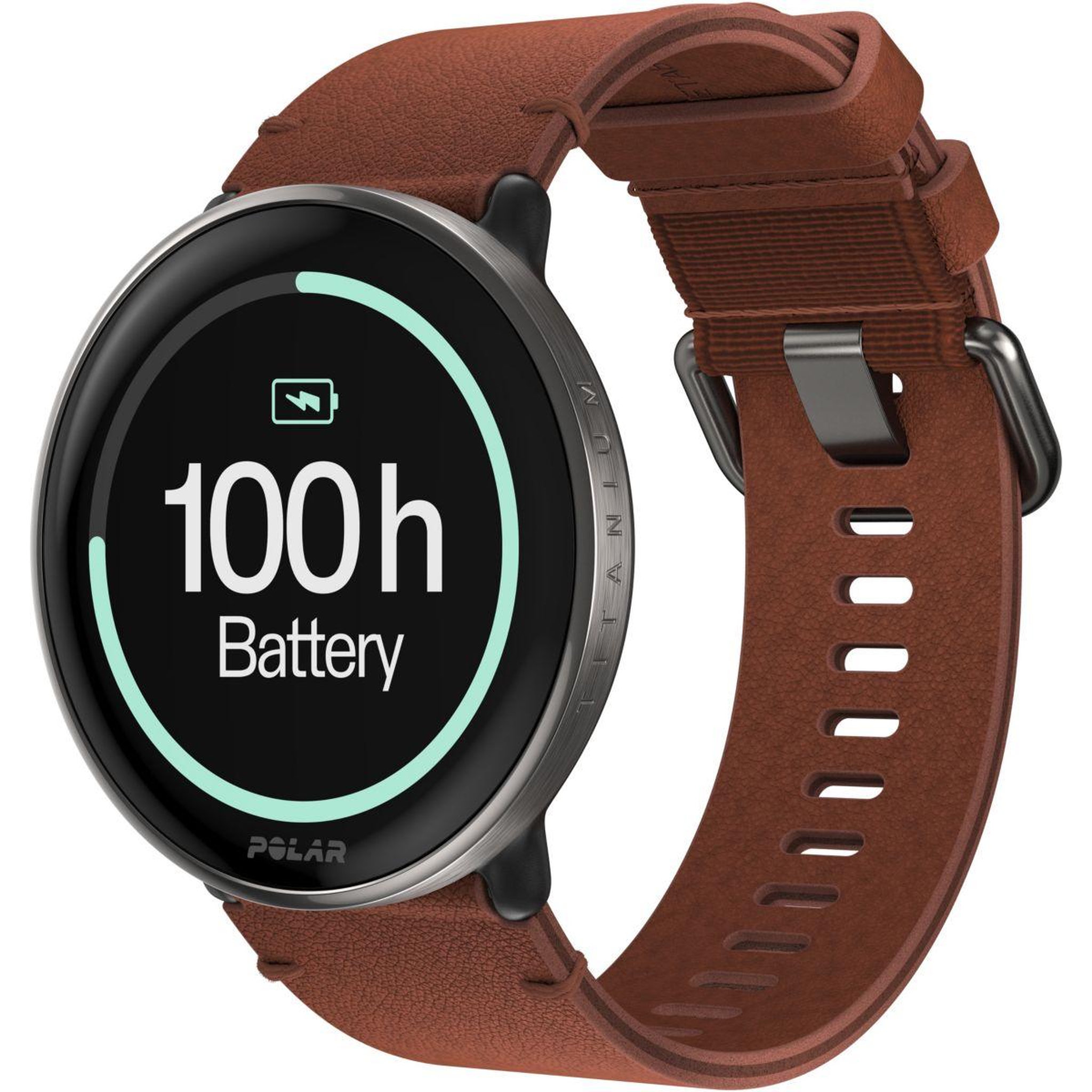 Voir la diapositive 3 : POLAR Montre sport Ignite 3 Titanium M-L