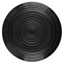 YODECO Assiettes plates Gaya Noires x 6 - D 23 cm
