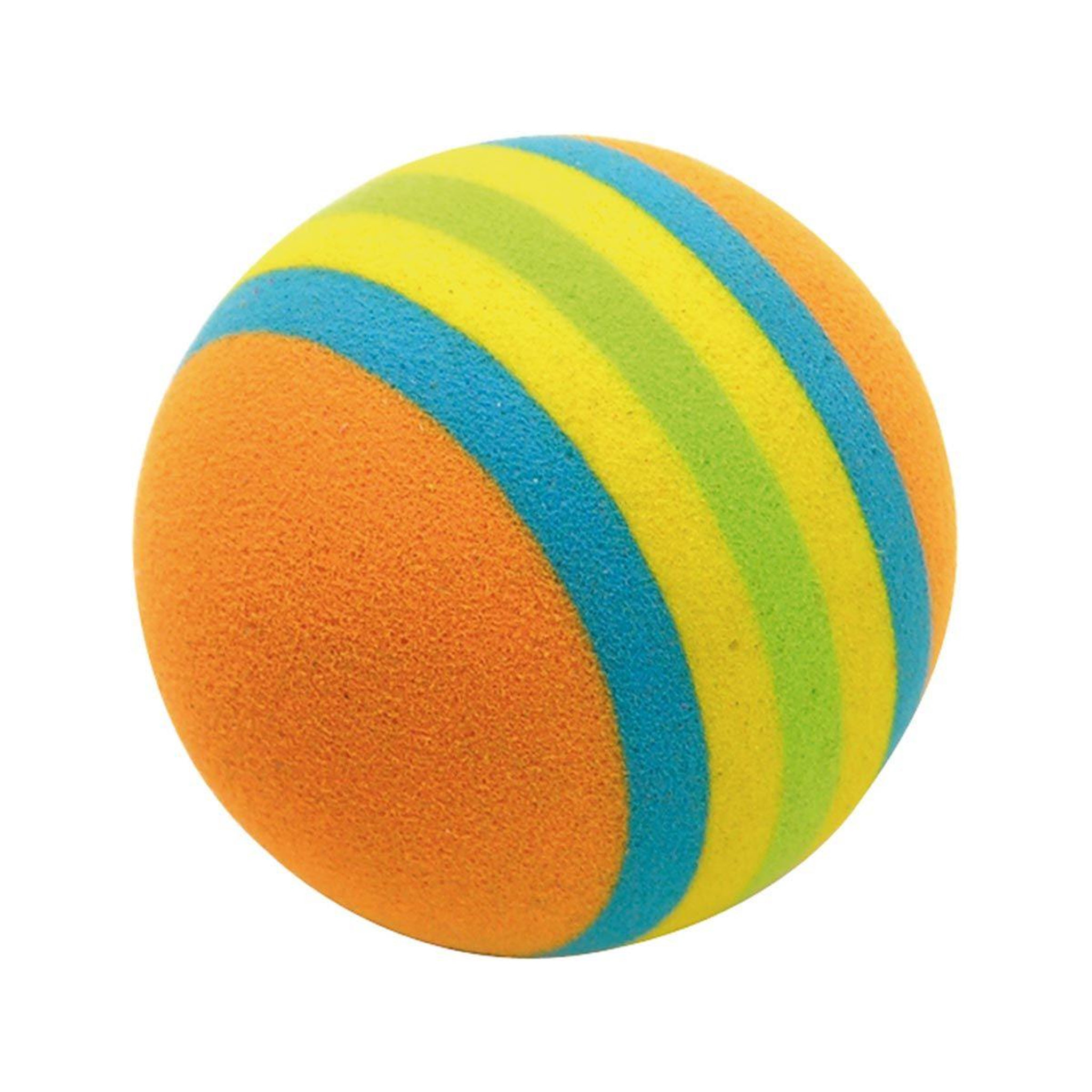 Voir la diapositive 5 : HOMEA Lot de 4 balles pour chien  eva  3cm multicolore