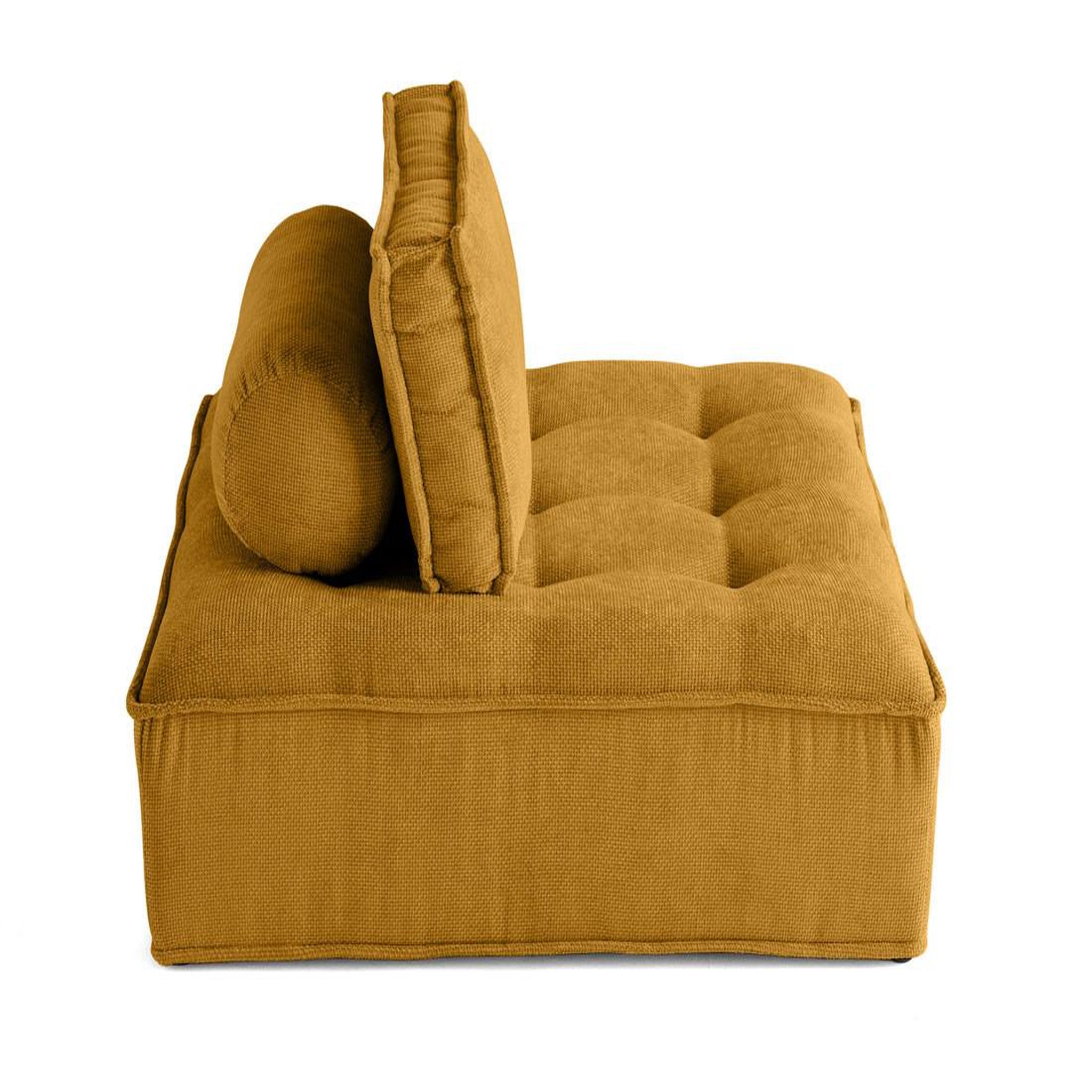Voir la diapositive 3 : BEST MOBILIER Marisol - module d'assise - velours texturé