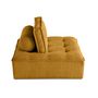 Voir la diapositive 3 : LISA DESIGN Marisol - module d'assise - velours texturé