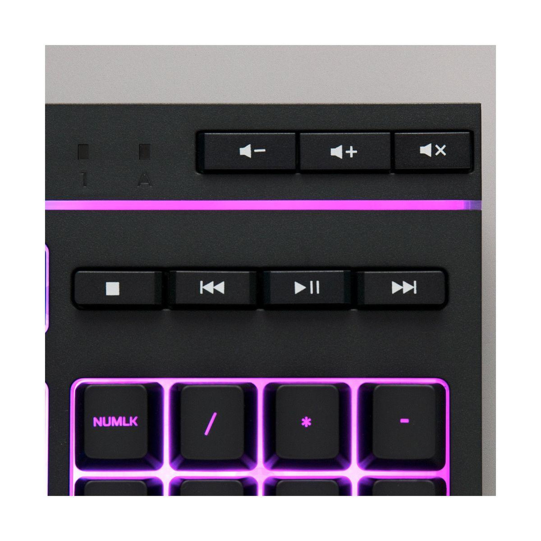 Voir la diapositive 4 : HyperX Clavier gamer alloy core rgb membrane