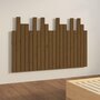 Voir la diapositive 4 : VIDAXL Tete de lit murale Marron miel 127,5x3x80 cm Bois massif de pin