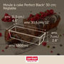 Voir la diapositive 3 : ZENKER Moule à cake 30,5 x 11,5 x 7 cm Zenker PerfectBack+