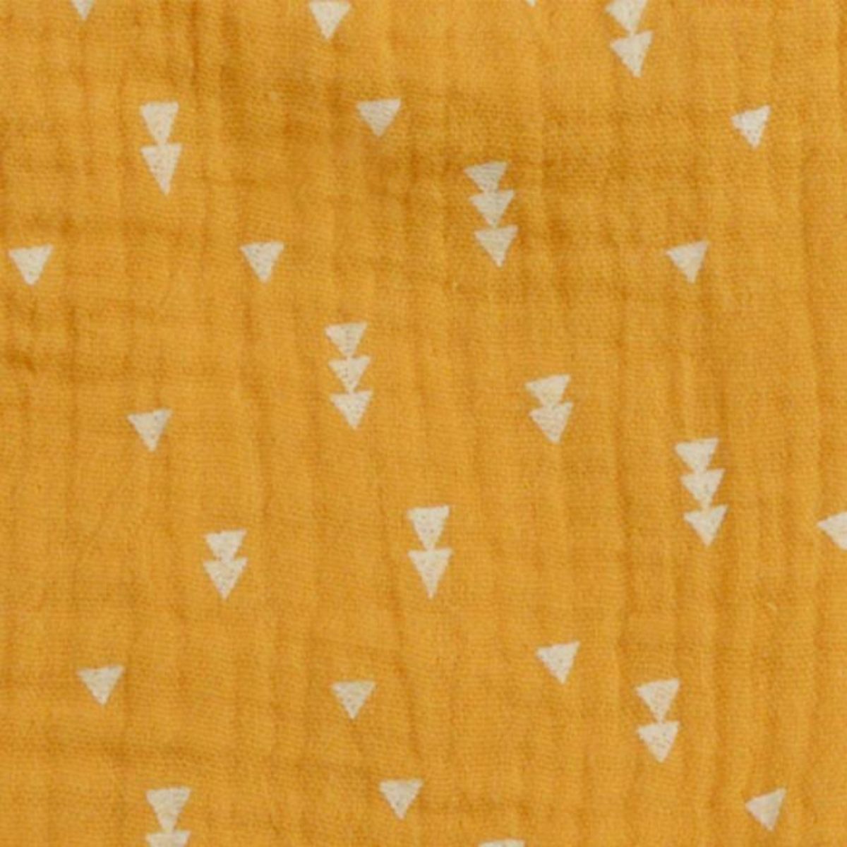 Paris Prix Couverture pour Bébé  Coton  75x75cm Moutarde