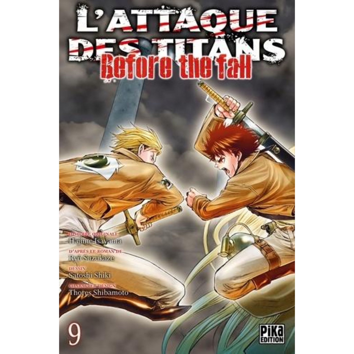 L'ATTAQUE DES TITANS - BEFORE THE FALL TOME 9, Isayama Hajime