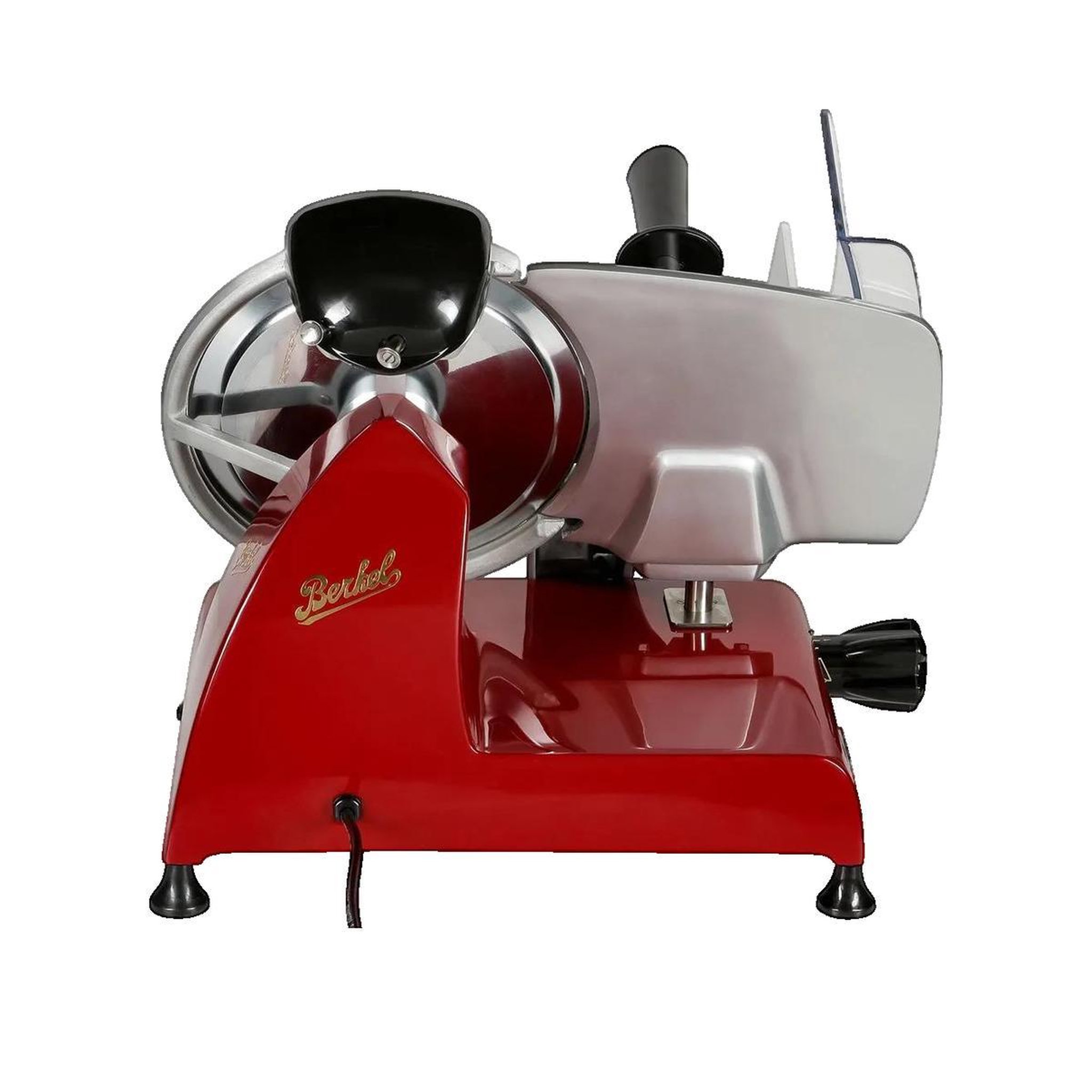 Voir la diapositive 2 : BERKEL Trancheuse électrique Berkel Red Line 250 lame inox 25 cm rouge