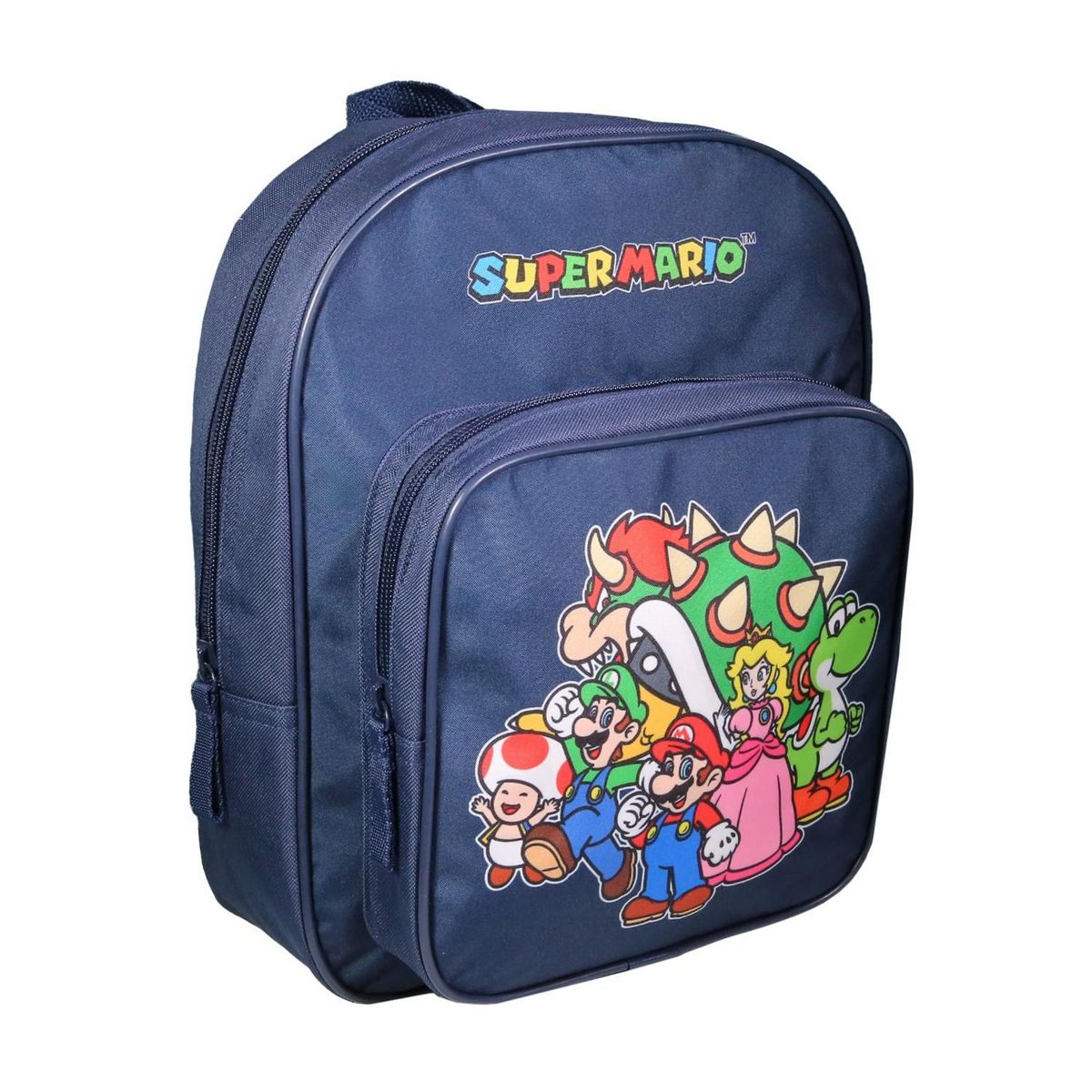 Bagtrotter Sac à dos 31 cm avec poche maternelle  Super Mario Bleu