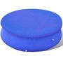 Voir la diapositive 2 : VIDAXL Couverture de piscine PE Ronde 540 cm 90 g/m^2