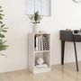 Voir la diapositive 3 : VIDAXL Armoire d'appoint blanc 35,5x33,5x76 cm bois de pin massif