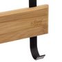 Voir la diapositive 2 : FIVE Porte-Serviettes en Bambou  Natureo  40cm Noir
