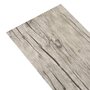 VIDAXL Planche de plancher PVC autoadhesif 5,02 m^2 2 mm Chene delave