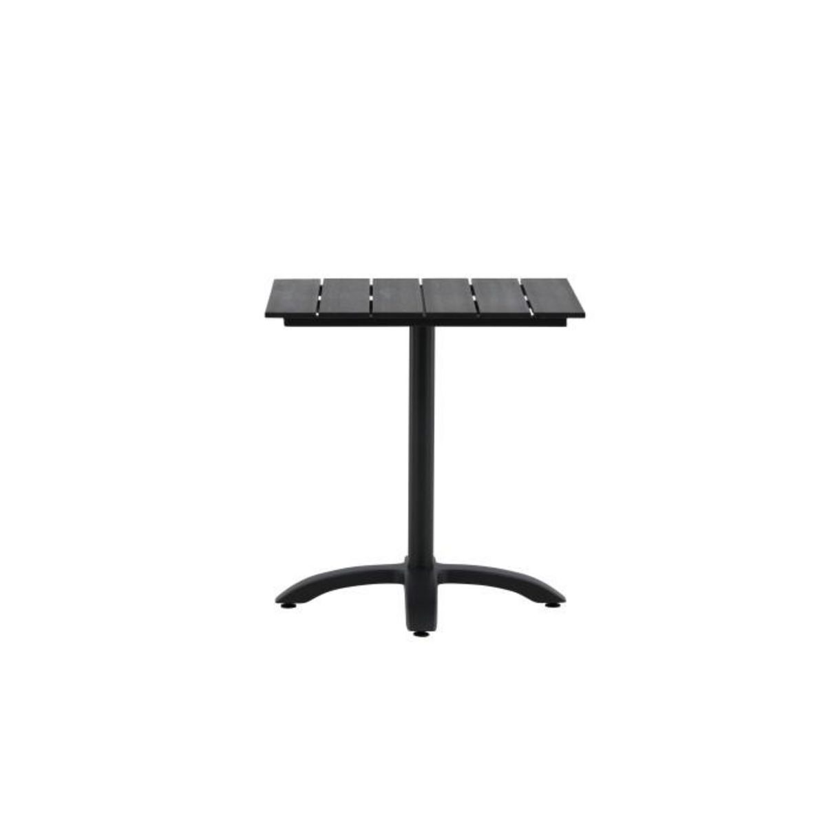 Paris Prix Table de Jardin  Colorado  74cm Noir