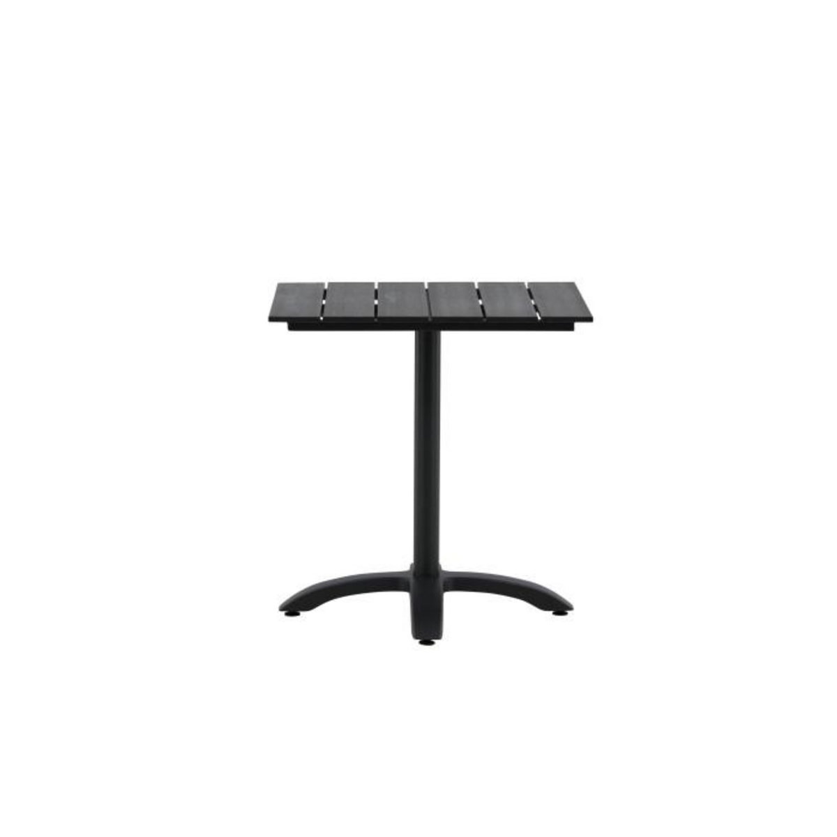 Paris Prix Table de Jardin  Colorado  74cm Noir