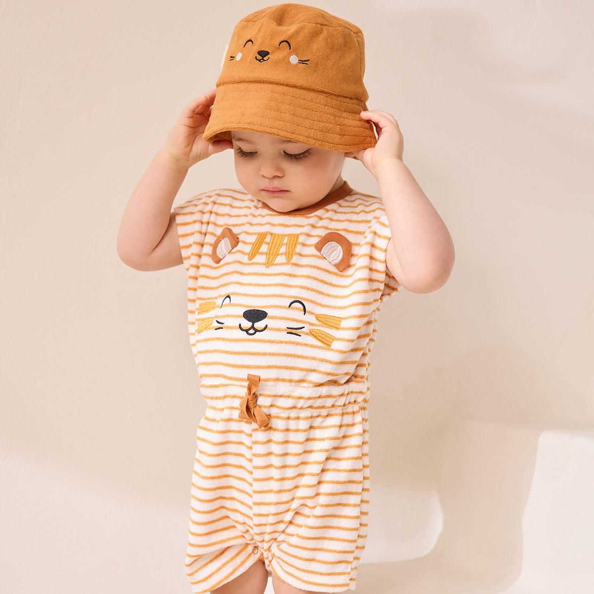 Petit Béguin Combishort bébé en éponge Mio