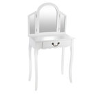 ATMOSPHERA Coiffeuse Aurell - L. 65 x H. 128 cm - Blanc