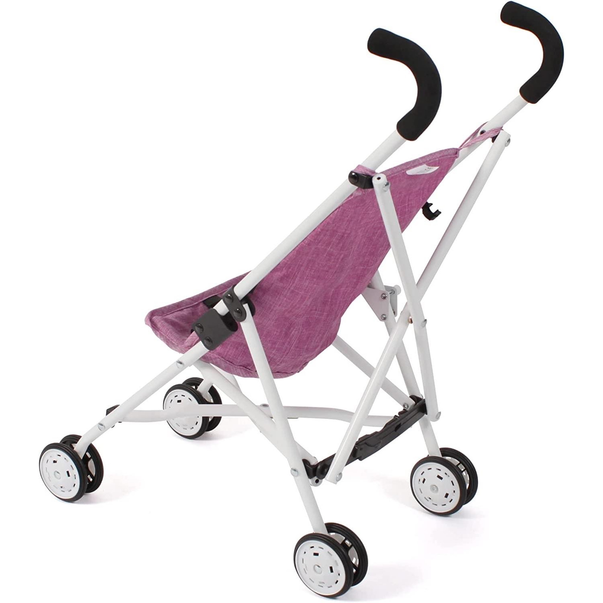 Voir la diapositive 3 : BAYER CHIC 2000 Mini-Buggy ROMA jean rose pour poupée