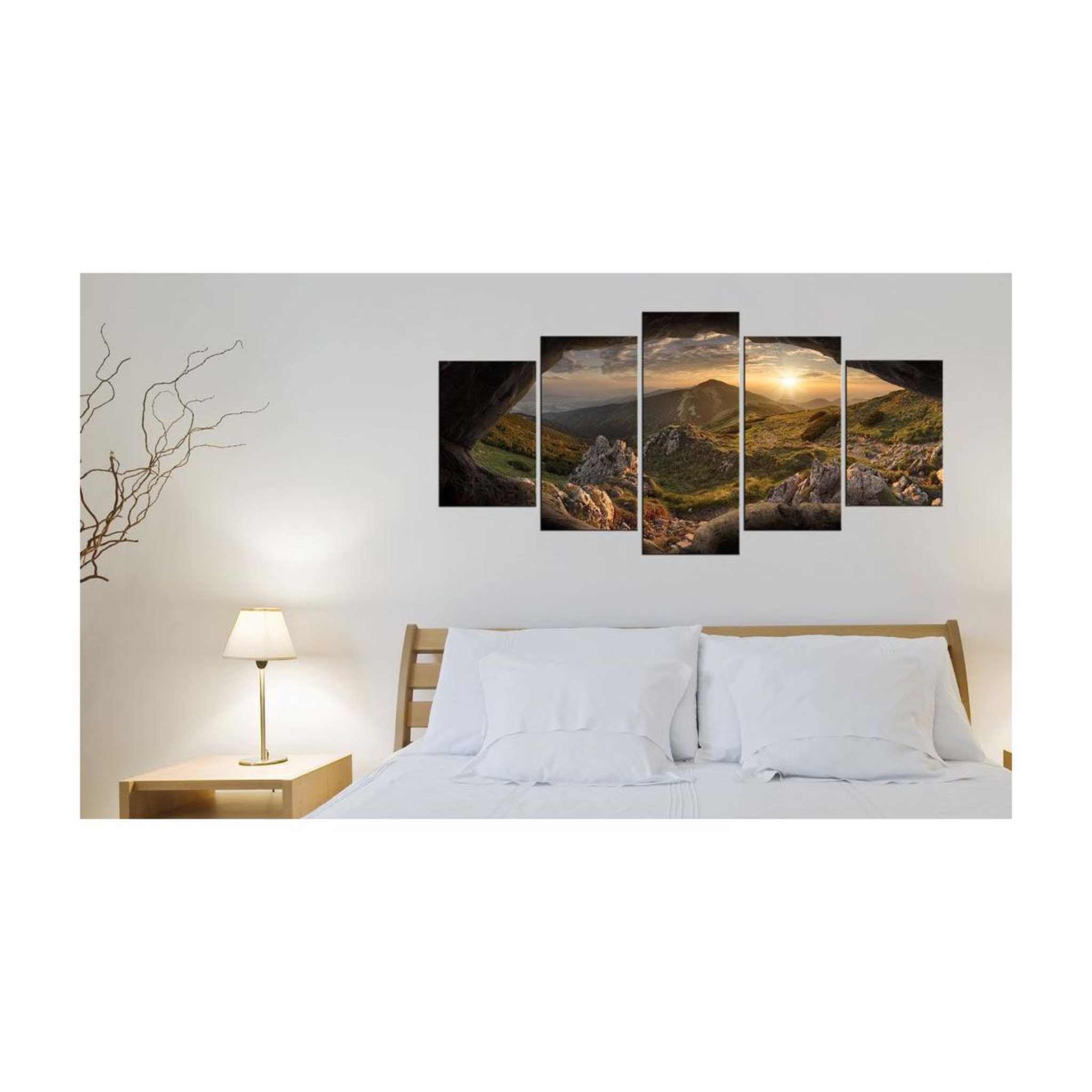 Voir la diapositive 2 : Paris Prix Tableau Imprimé  Sunset in the Valley