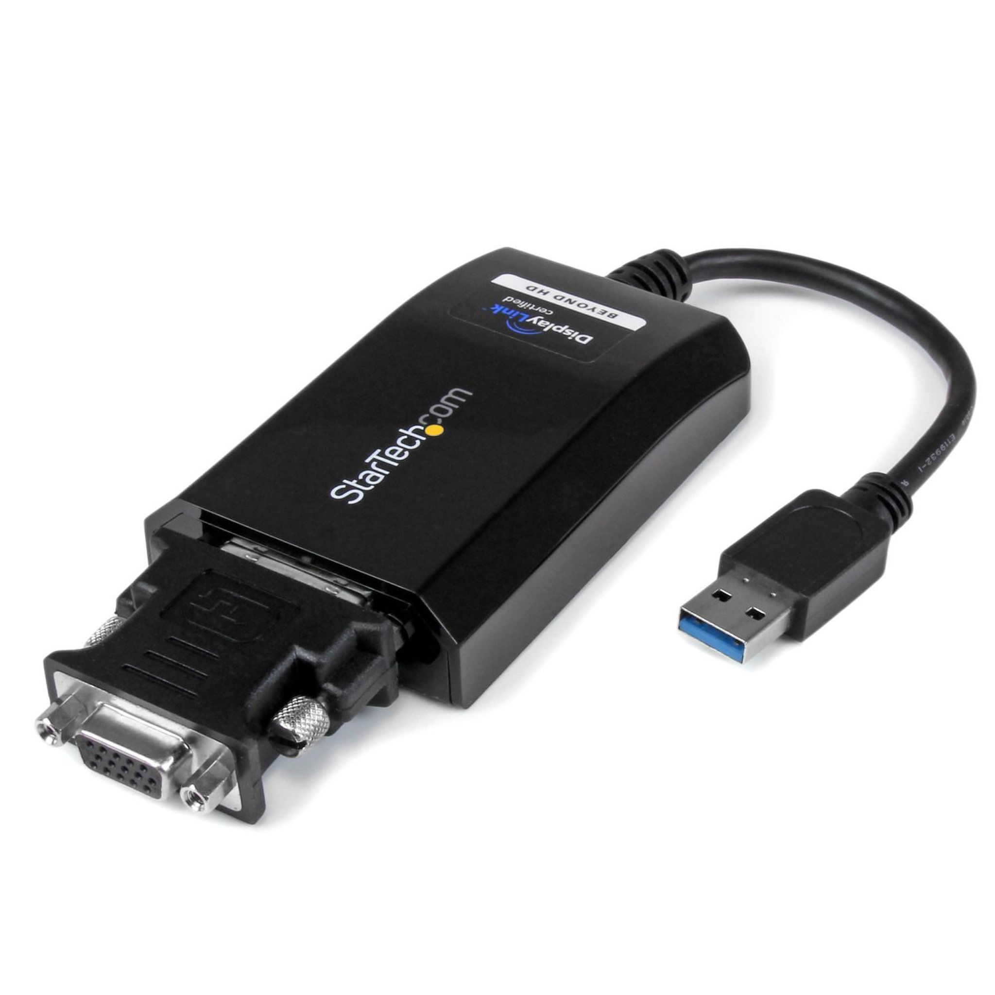 Voir la diapositive 3 : Startech Startech.com adaptateur usb 3.0 vers dvi - adaptateur vidéo double écran/multi-écrans de carte graphique /vidéo externe usb 3.0 vers dvi – adaptateur d'affichage usb - 2048 x 1152