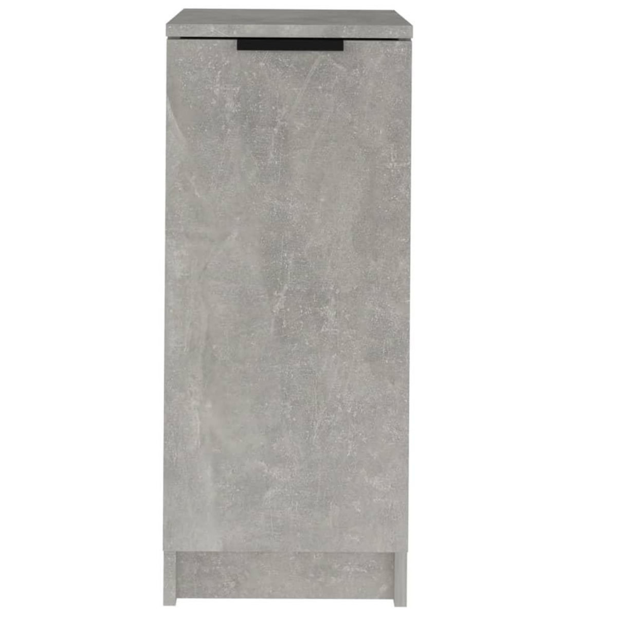 VIDAXL Armoire a chaussures Gris beton 30x35x70 cm Bois d'ingenierie