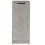 Voir la diapositive 5 : VIDAXL Armoire a chaussures Gris beton 30x35x70 cm Bois d'ingenierie