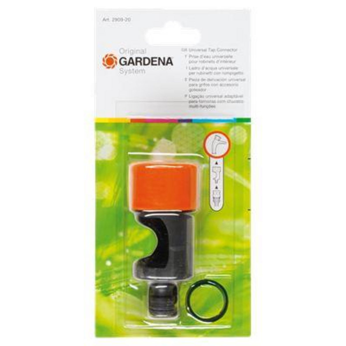 Gardena Prise d'eau universelle pour robinet d'intérieur