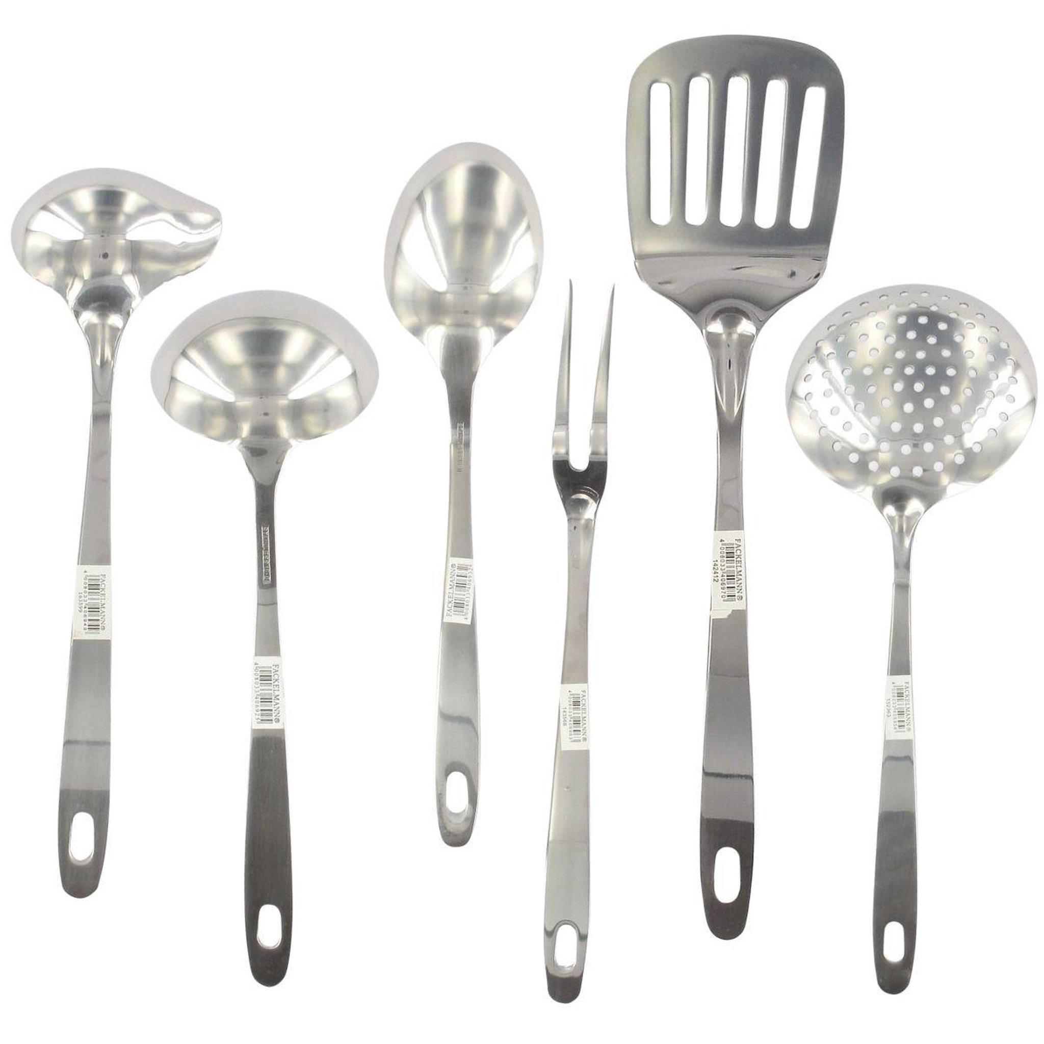Voir la diapositive 5 : Fackelmann Ensemble ustensiles de cuisine 6 pièces inox fackelmann oxford