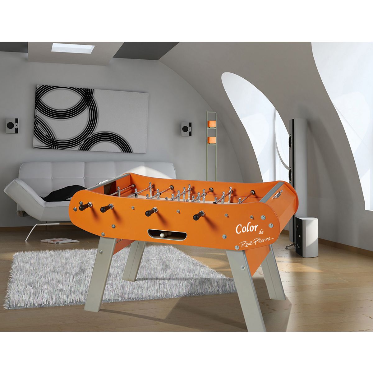 RENE PIERRE Baby-Foot Color Orange