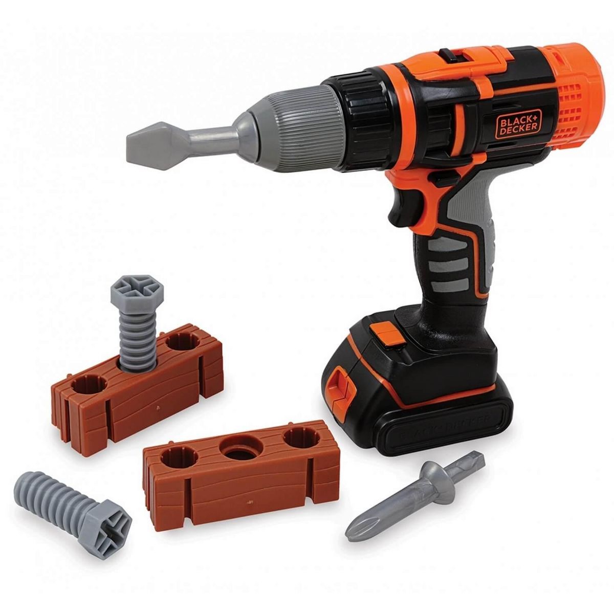SMOBY Perceuse mécanique et accessoires Black+Decker