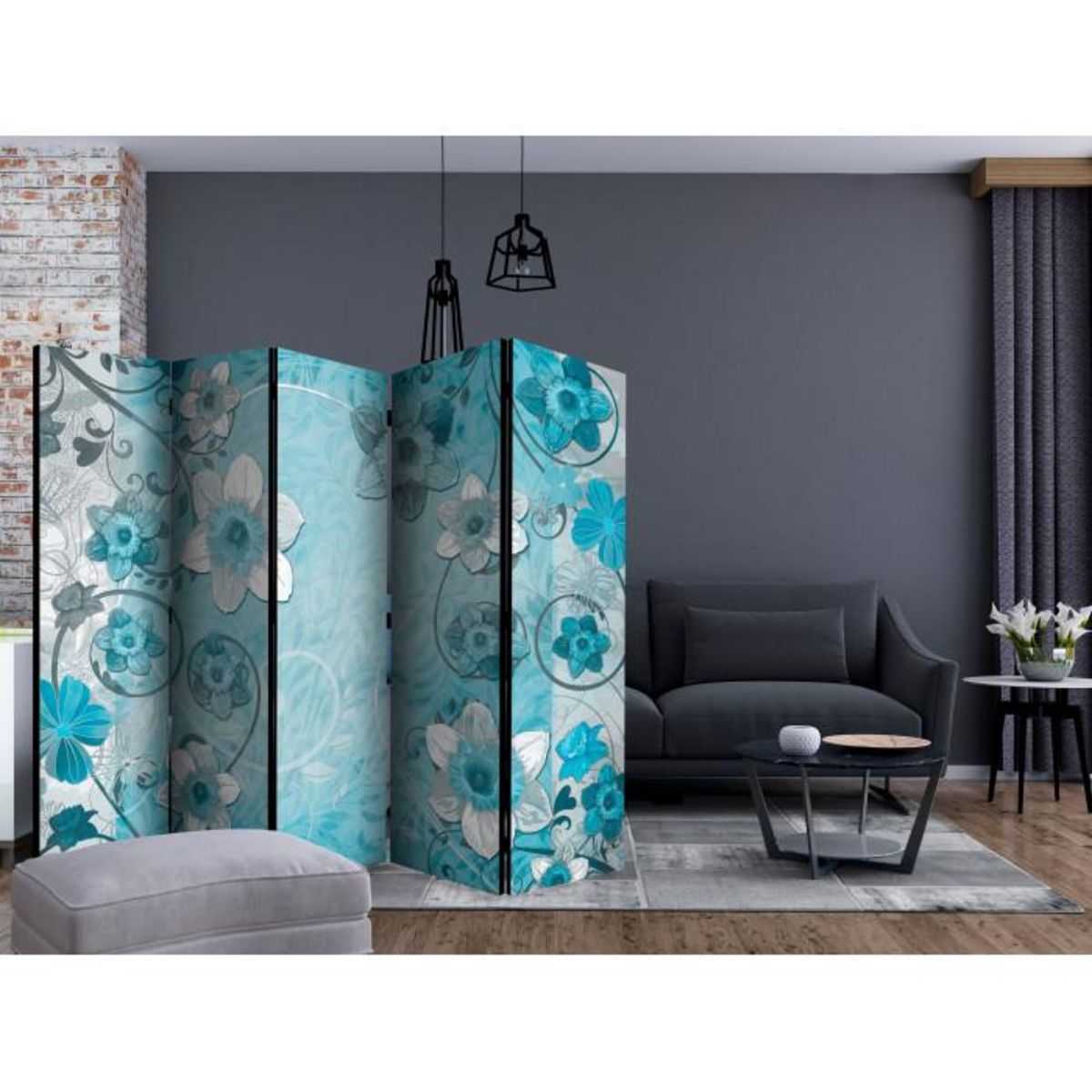 Paris Prix Paravent 5 Volets  Spring in the Air  172x225cm