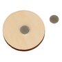 Voir la diapositive 2 : Artemio 10 magnets en bois à personnaliser