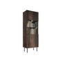 Voir la diapositive 5 : BEST MOBILIER Franco - vitrine - effet bois - 183 cm