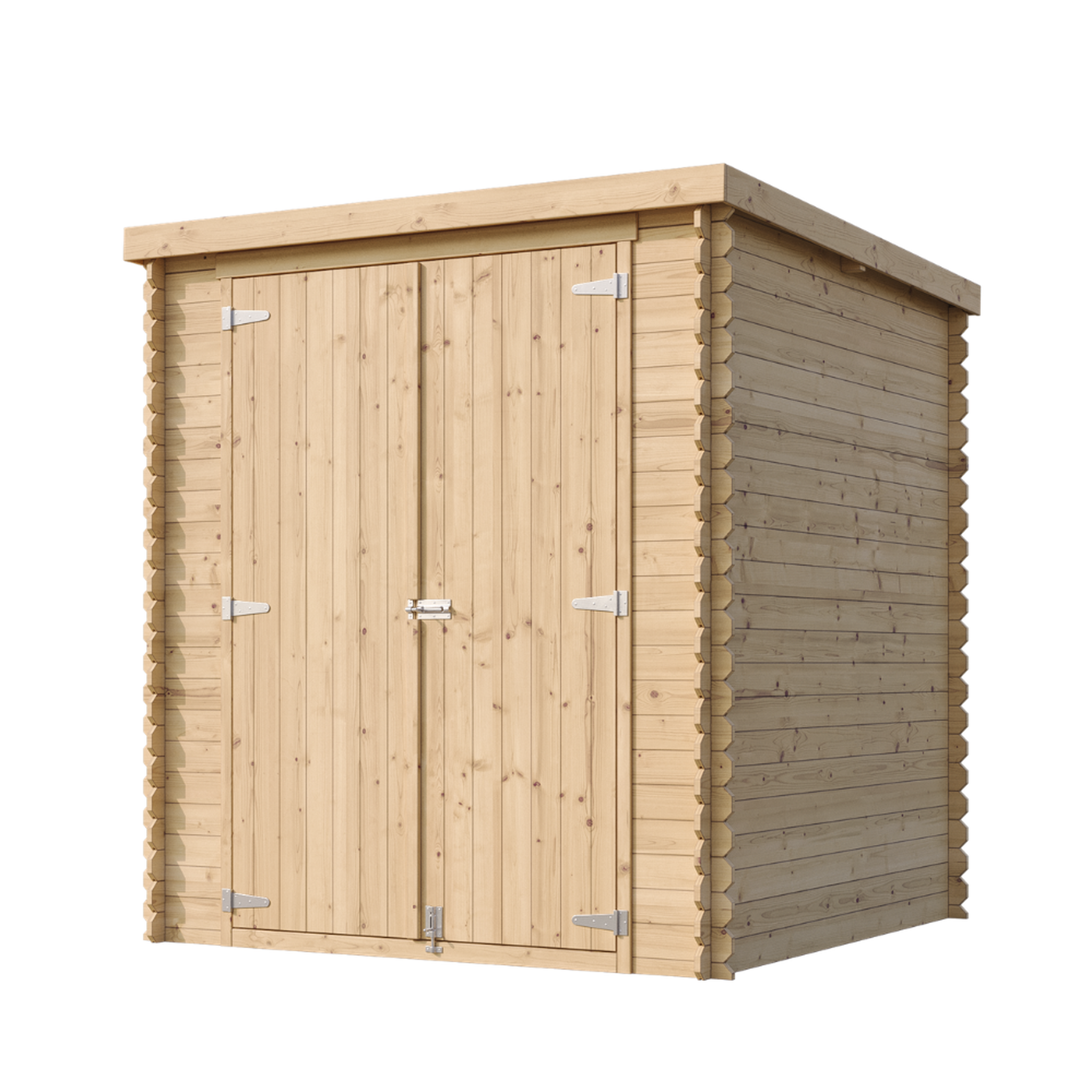 Voir la diapositive 2 : TIMBELA Abri de Jardin en Bois 3,53 m², Cabanon de Jardin Extérieur, avec sol imprégné M309C1+M309G