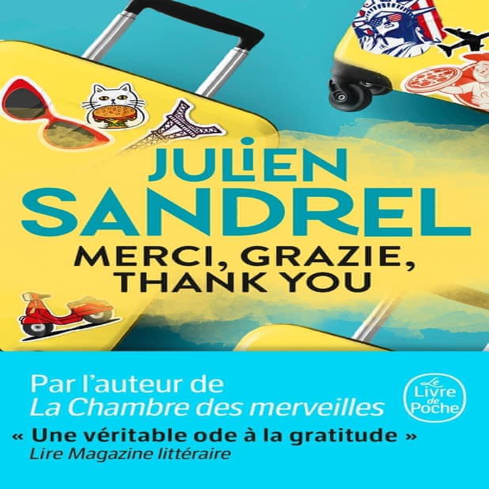 MERCI, GRAZIE, THANK YOU, Sandrel Julien