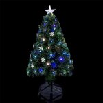 FEERIC LIGHT & CHRISTMAS Décoration Lumineuse  Arbre Vilnius  120cm Multicolore