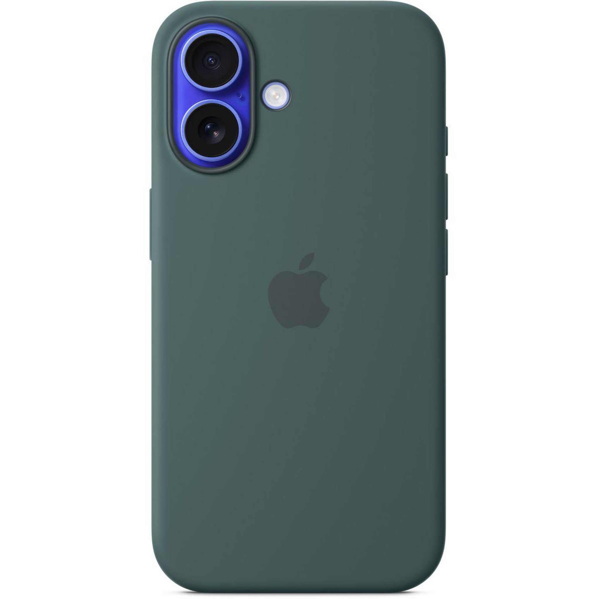APPLE Coque iPhone 16 MagSafe Vert lacustre Silicone