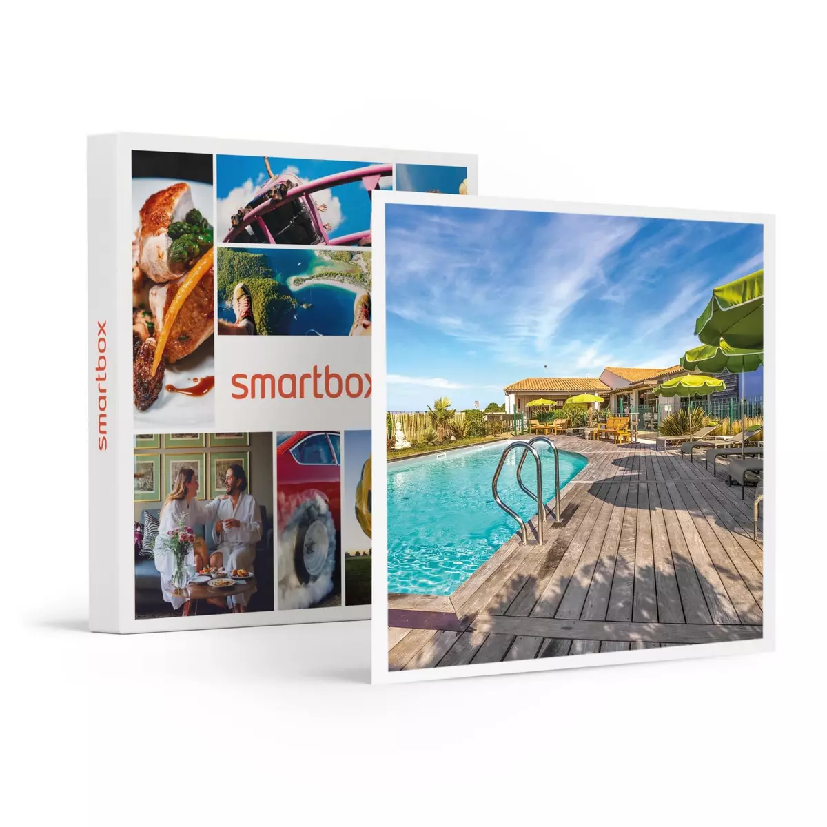 Smartbox Séjour de 2 jours en hôtel 4* sur l'Île de Ré avec détente au bord de la piscine - Coffret Cadeau Séjour