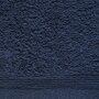 VIDAXL Serviettes pour invites 10pcs Coton 450g/m² 30x50cm Bleu marine
