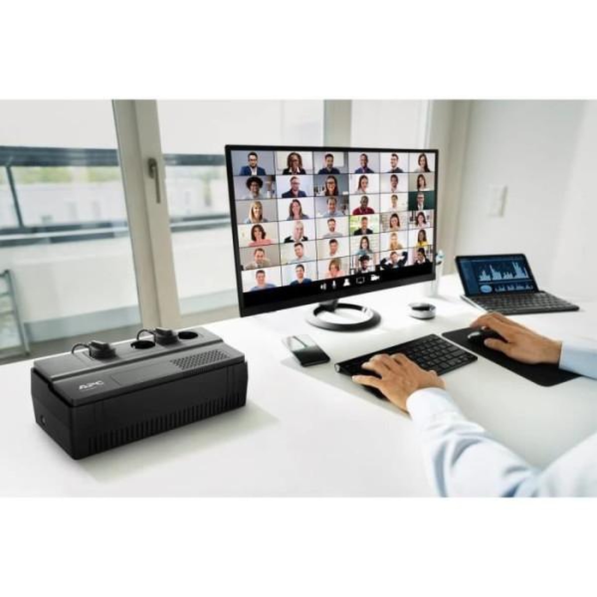 Voir la diapositive 5 : APC Apc bv500i-gr alimentation d'énergie non interruptible interactivité de ligne 0,5 kva 300 w 4 sortie(s) ca
