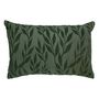 Voir la diapositive 1 : ATMOSPHERA Coussin Déco Jacquard  Lethon  38x58cm Vert Tilleul